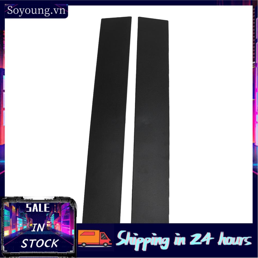 Soyoung 5020664AA Front Door B Pillar Trim Durable Easy Installation Molding 1Pair Stylish for Grand