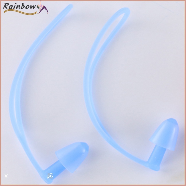 Bộ Kẹp Mũi + Tai Nghe Bằng Silicone Mềm Chống Nước Unisex