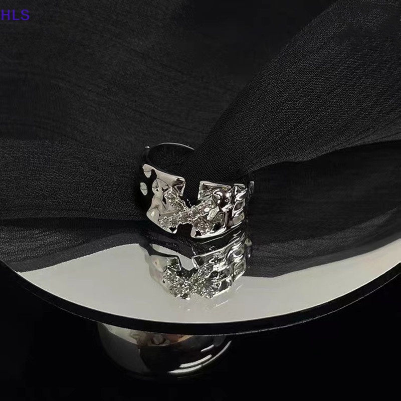 Nhẫn Cặp Đính Đá Hình Ngôi Sao Lấp Lánh Thời Trang