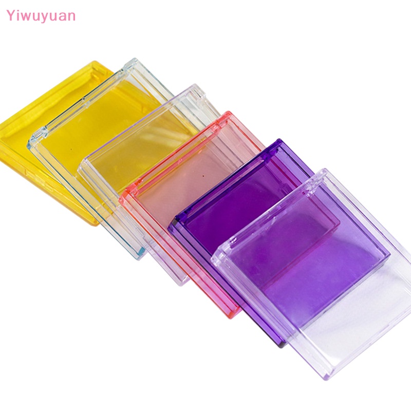 < Yiwuyuan > Hộp Rỗng PP Trong Suốt Mini Đựng Mi Giả Có Thể Tái Sử Dụng
