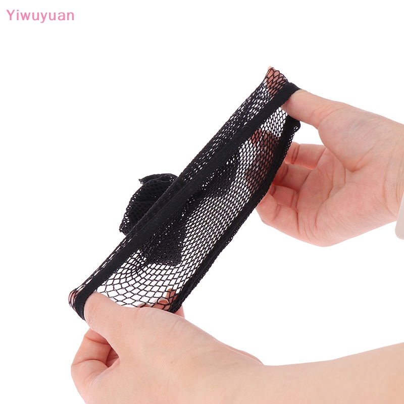 < Yiwuyuan > Mũ Lưới Trùm Đầu Thoáng Khí Không Keo Co Giãn Làm Tóc Giả Mới