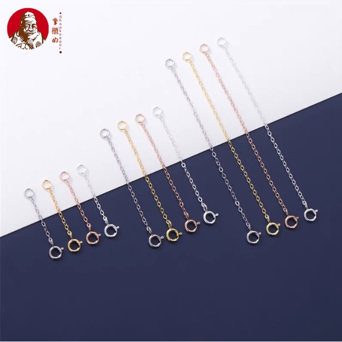 Đuôi Dây Chuyền Nối Dài Bằng Bạc Sterling S925 DIY