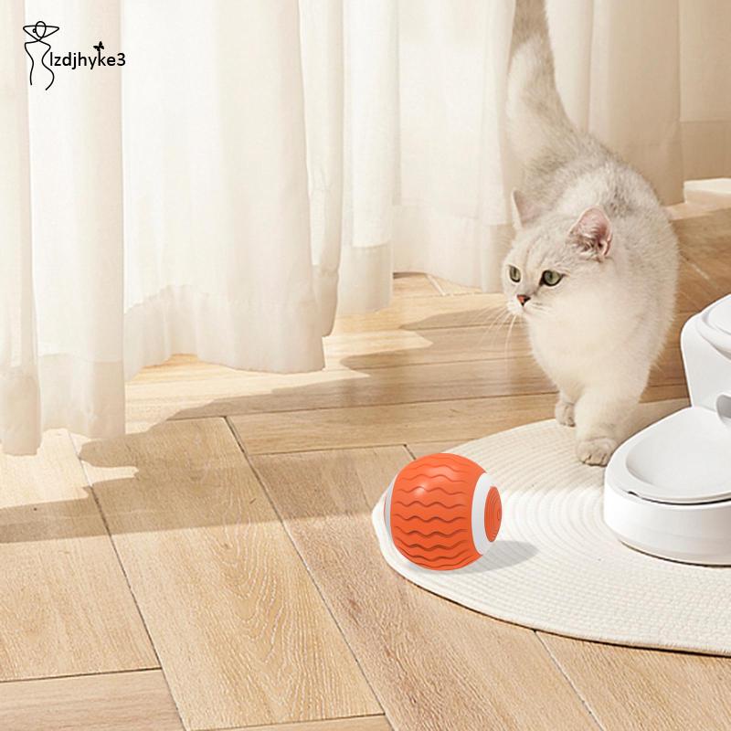 Đồ Chơi Bóng Lăn Tương Tác Tự Động 2 Chế Độ Kèm Sạc USB Chuyên Dụng Cho Mèo Cưng Cỡ Nhỏ / Vừa / Nhỏ