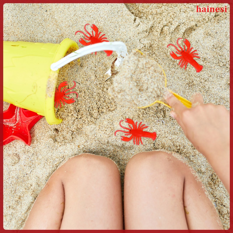 Set 12 Mô Hình Tôm Hùm Bằng Nhựa Đồ Chơi Cho Bé