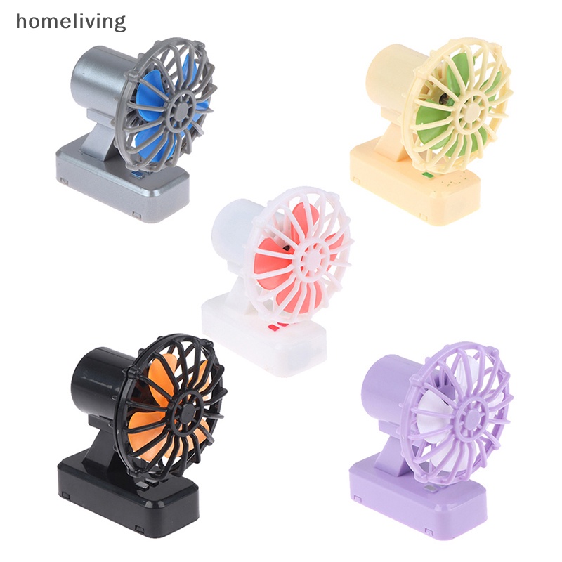 Quạt Điện Mini Để Bàn Trang Trí Nhà Búp Bê Tỉ Lệ 1: 12 1: 6