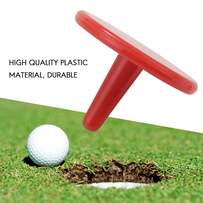 50 pcs golf ball marker 18mm màu ngẫu nhiên