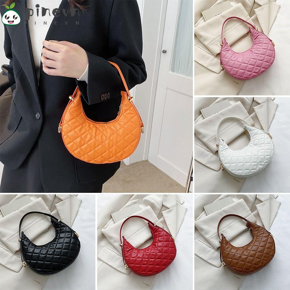 Túi Xách Da PU Màu Trơn Thời Trang Cho Nữ