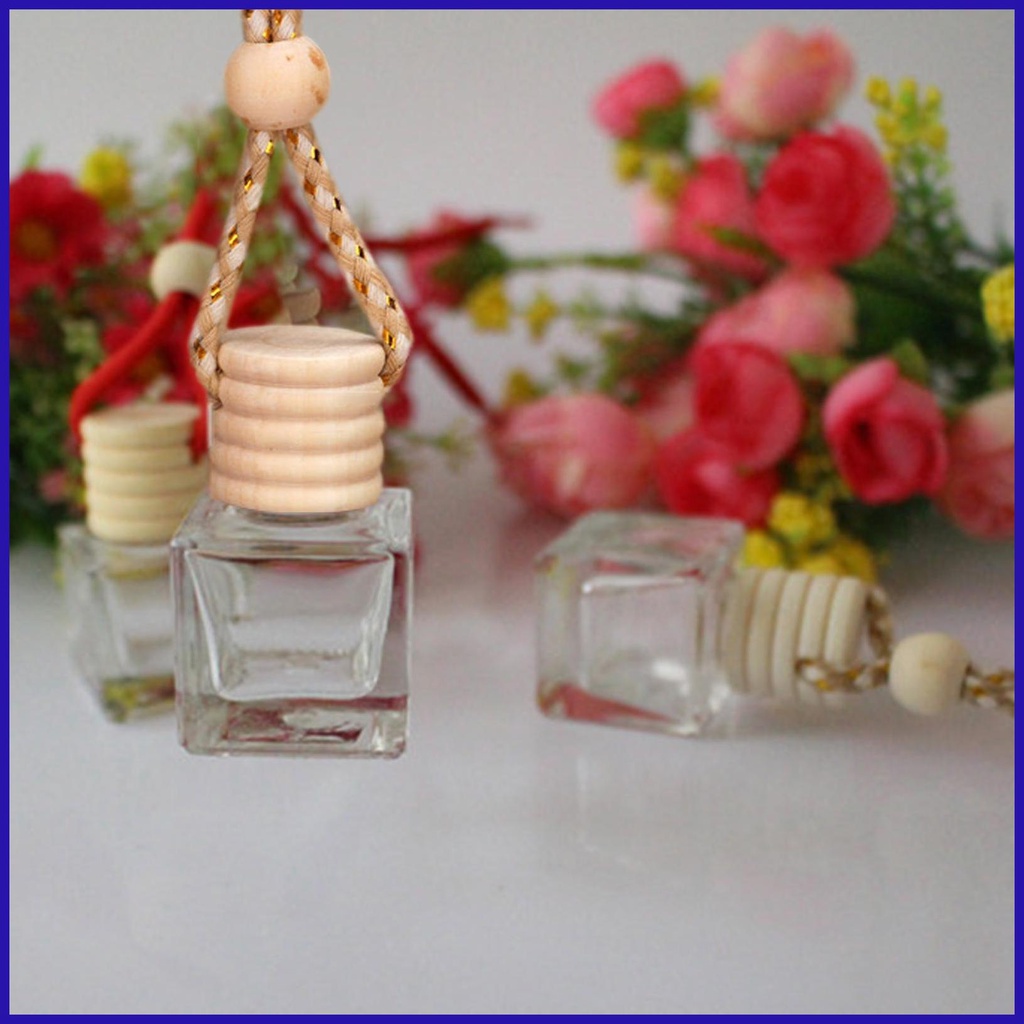 Bình Đựng Tinh Chất Bằng Thủy Tinh Trong Suốt Có Thể Nạp Lại Cho Xe Hơi