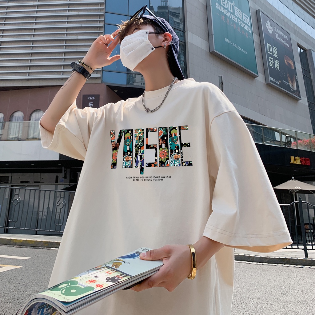 IFNICEFUTURE Áo phông nam nữ form rộng 2N Unisex thun cotton in nổi Gatin màu trắng hồng