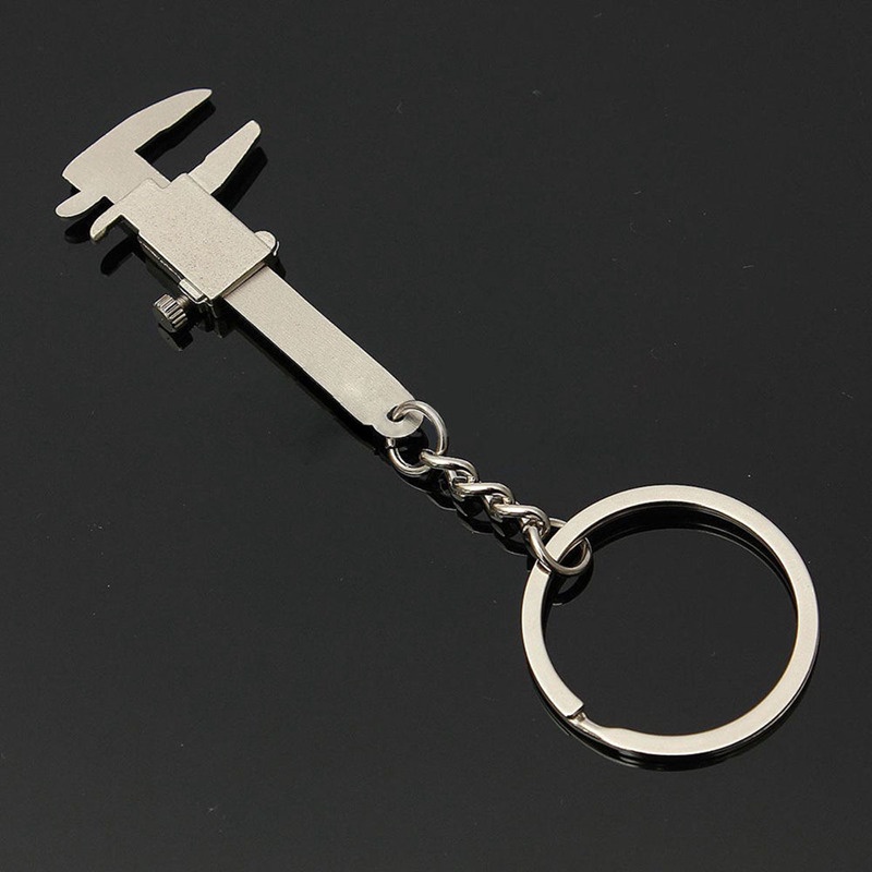 Dụng Cụ Đo Kích Thước Mini 10CM Có Móc Khóa