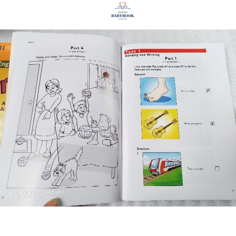 Cambridge English Starter 1,2,3 - tặng mp3