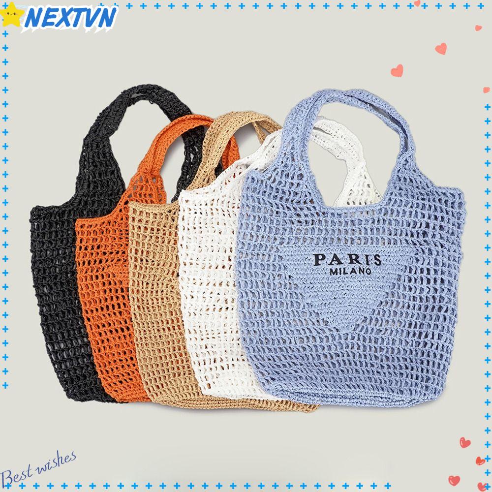 Túi Xách Rơm Đan Thời Trang Hè Cho Nữ