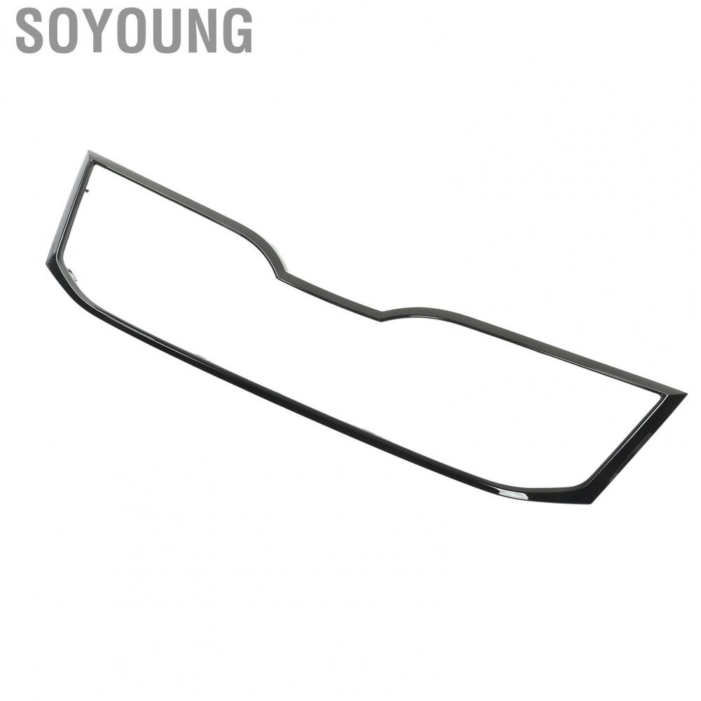 Soyoung Front Grill Outline Trim Cover Bumper Upper Grille Frame 5E0853761E041 Direct Replacement for Car