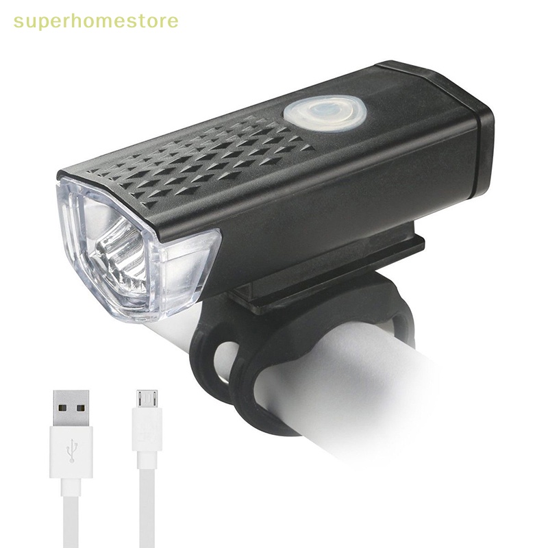Bộ Đèn Pha LED Sạc USB Cảnh Báo An Toàn Cho Xe Đạp Leo Núi