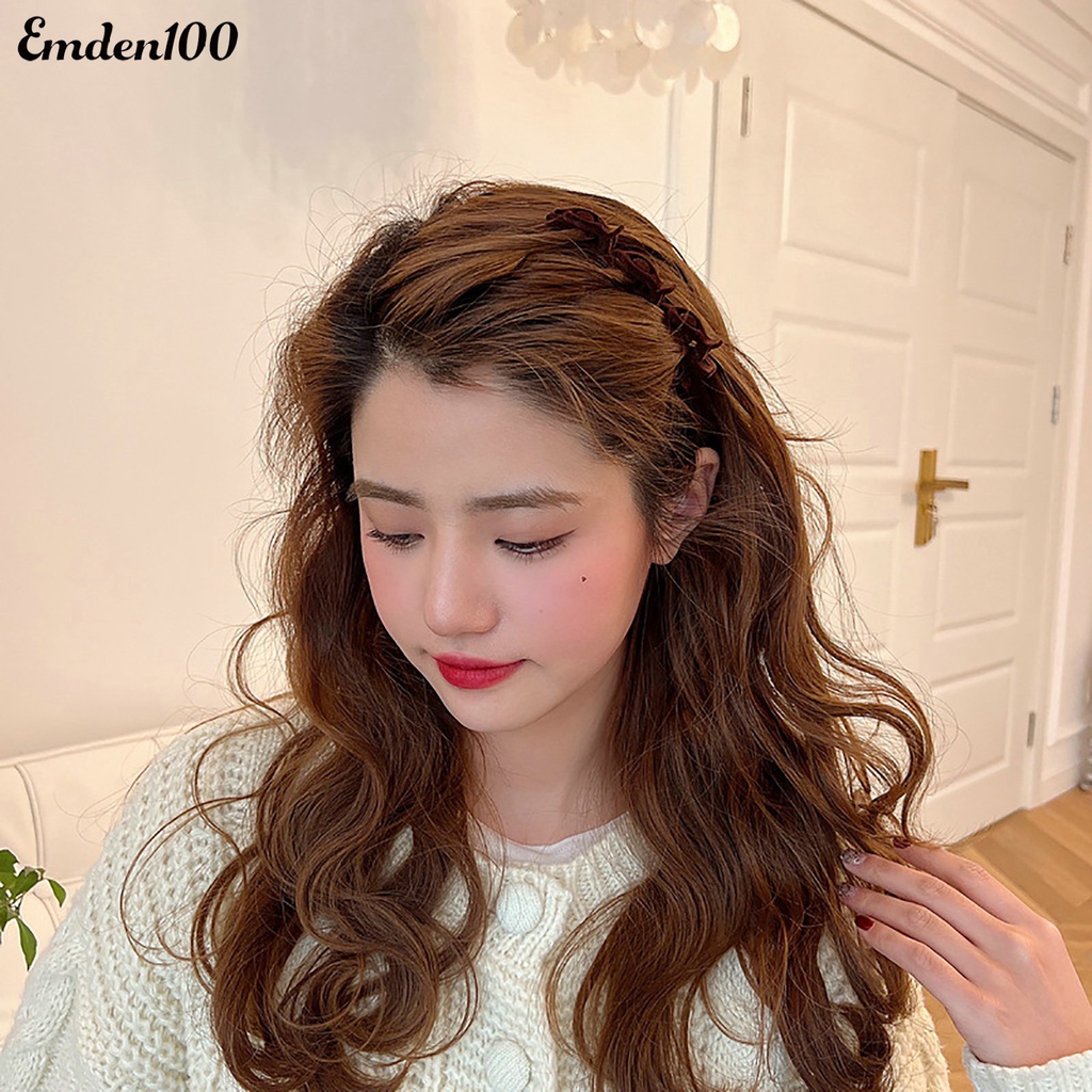 Kẹp Tóc Bằng Thép Không Gỉ Màu Sắc Thời Trang Cho Nữ