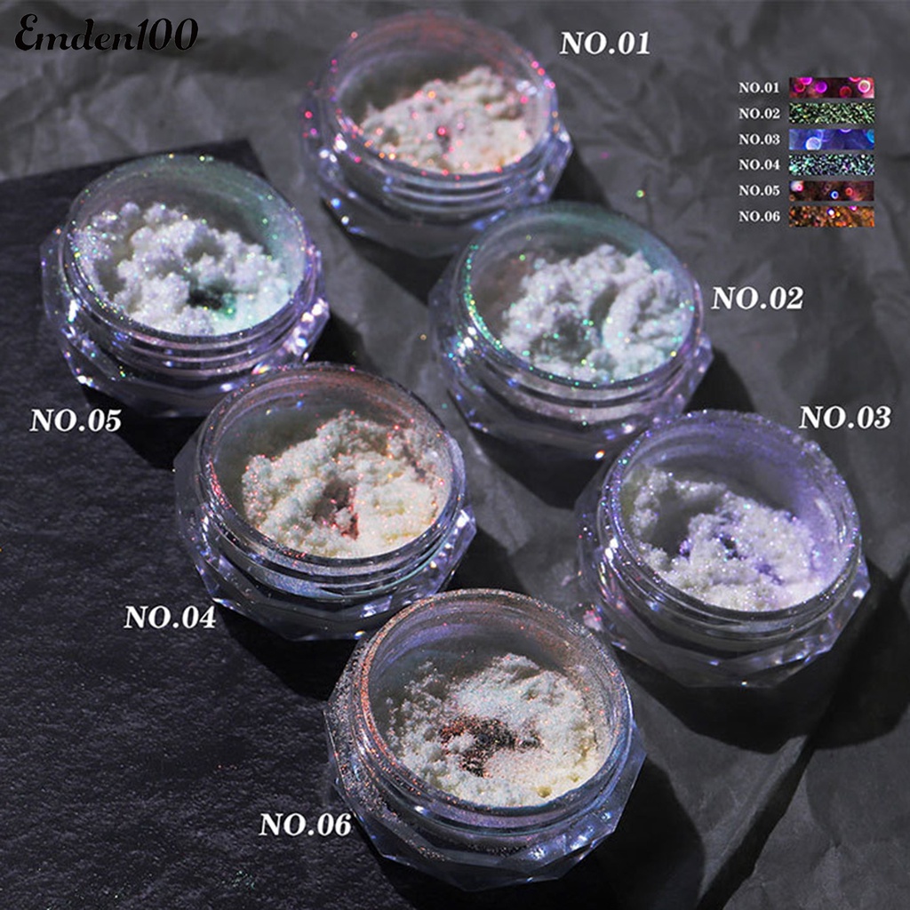 Bột Tráng Gương Sơn Móng Tay Tạo Hiệu Ứng Cực Quang Cho Nữ