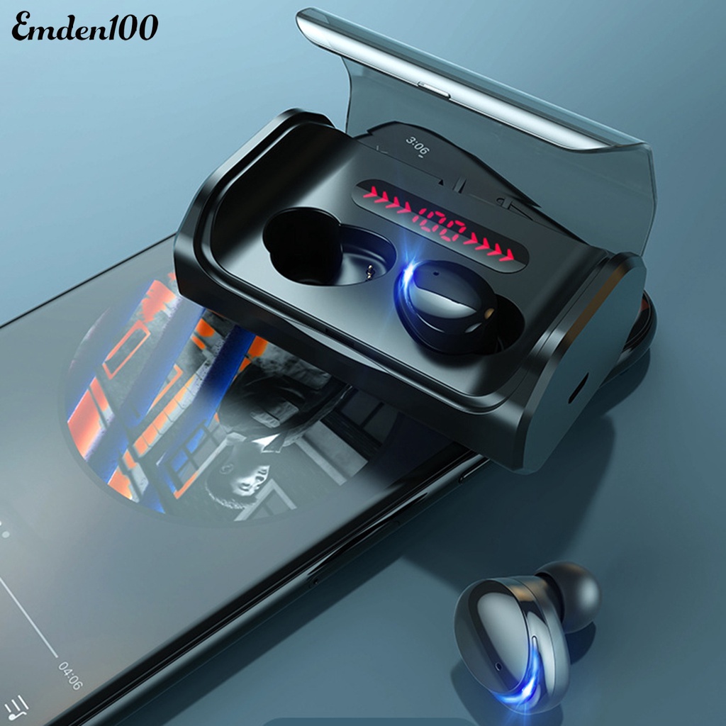 Tai Nghe Nhét Tai Không Dây T8 Chống Nước IPX7 Bluetooth 5.1 9D Âm Thanh Stereo