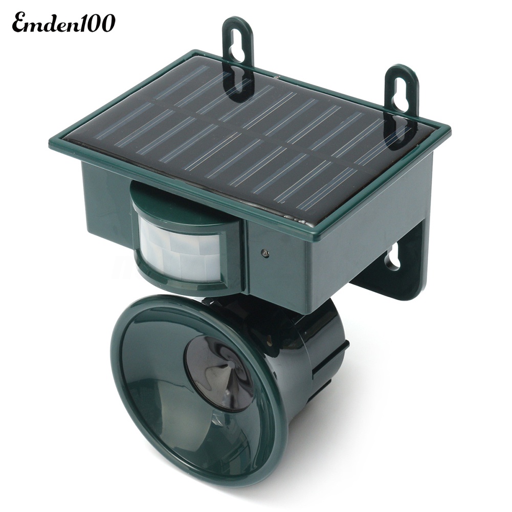 Thiết Bị Xua Đuổi Chim Bằng Sóng Siêu Âm Sử Dụng Năng Lượng Mặt Trời