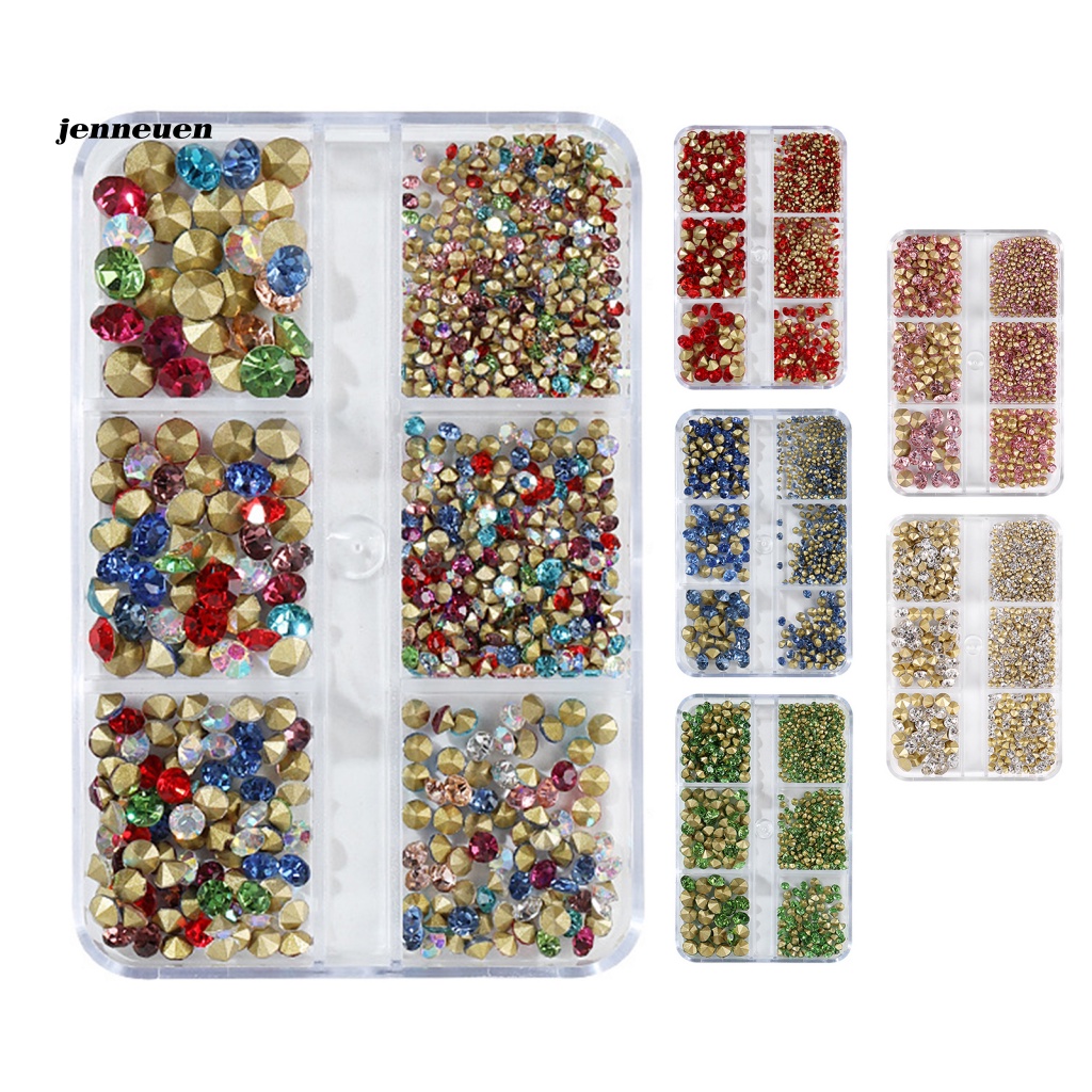 1 Hộp Phụ Kiện Trang Trí Móng Nghệ Thuật 3D DIY