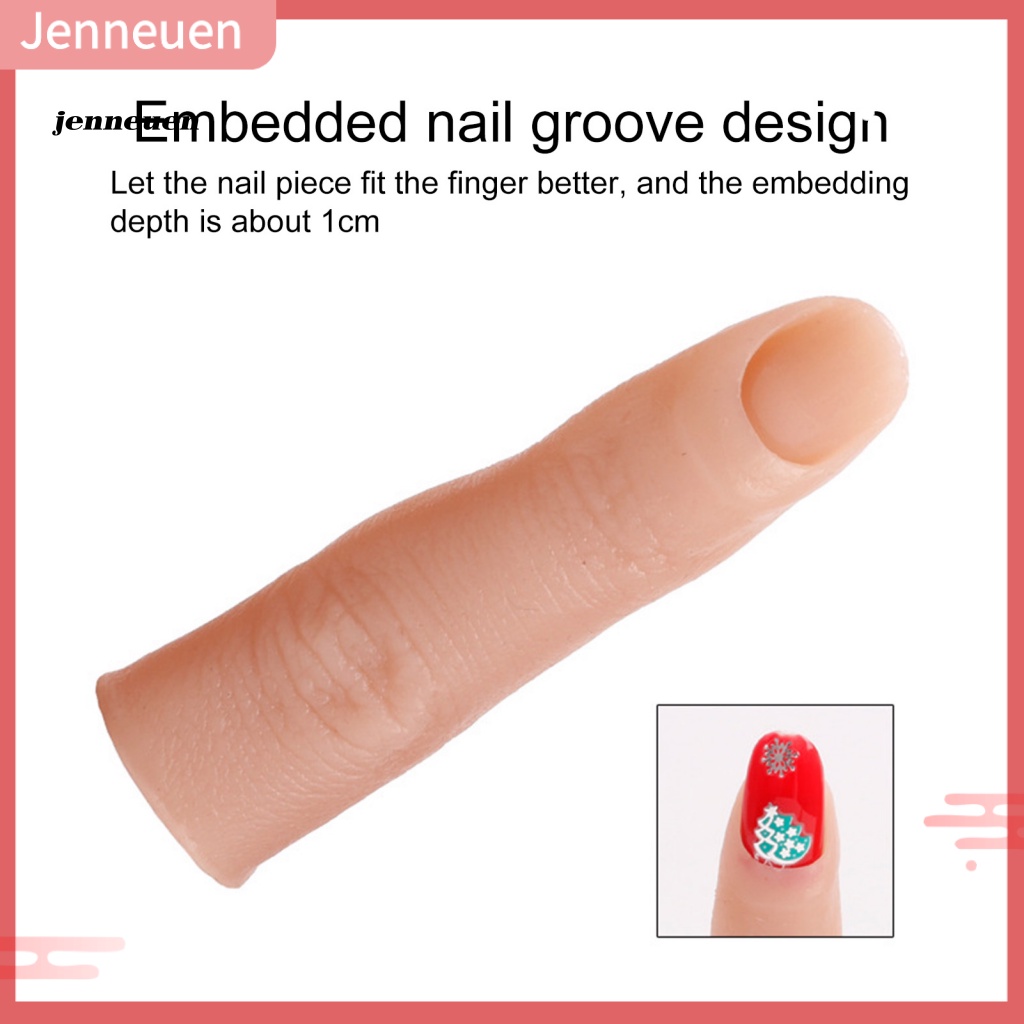 1 Bộ Dụng Cụ Luyện Tập Làm Móng Bằng Silicone Linh Hoạt Chuyên Nghiệp