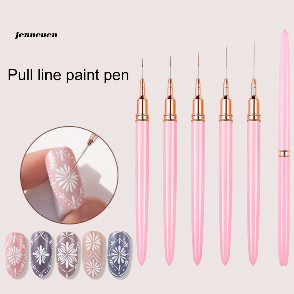 Set 5 Cọ Vẽ Trang Trí Móng Nghệ Thuật Trọng Lượng Nhẹ Thoải Mái