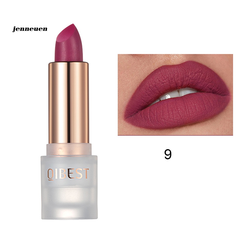 Son Môi QIBEST Chất Lì Mềm Mượt Lâu Trôi Dưỡng Ẩm Không Phai
