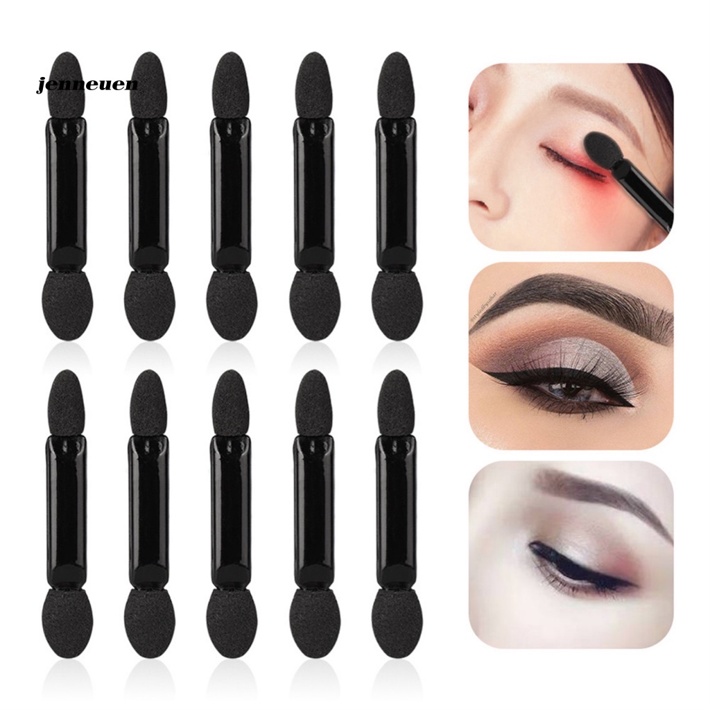 Set 10 Cọ Trang Điểm Phấn Mắt Hai Đầu Mềm Mại Tiện Dụng