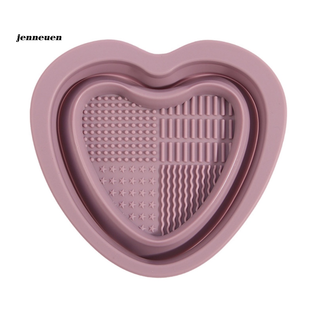 Miếng Rửa Mặt Đa Năng Hình Trái Tim Dành Cho Nữ