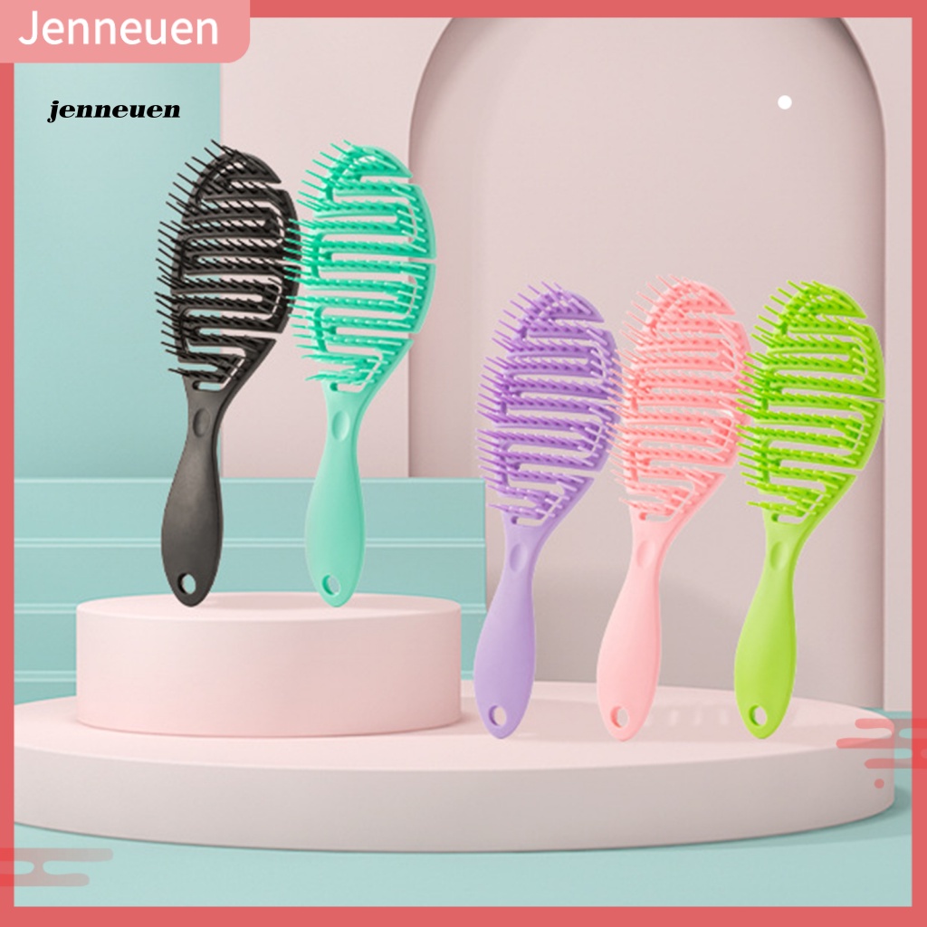 Lược Chải Tạo Kiểu Tóc Xoăn Khô / Ướt Thoải Mái Tiện Dụng Mang Theo Du Lịch