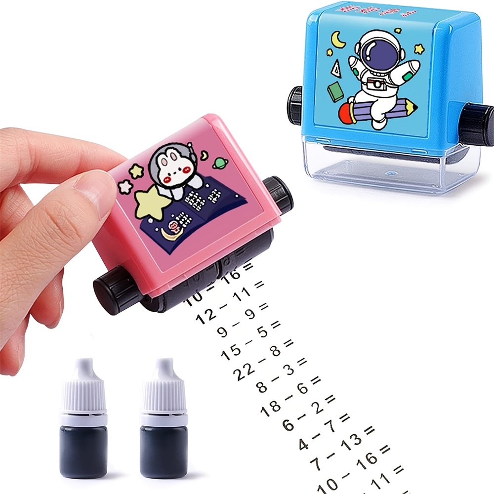 Con Dấu Lăn In Số Đếm Số Học Toán Cho Bé