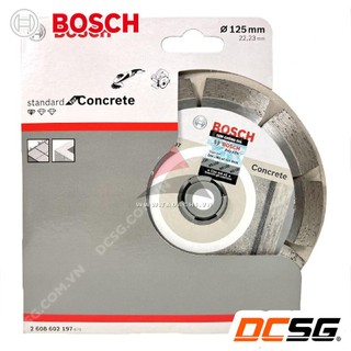 Đĩa cắt kim cương cho bê tông 125x22.23mm bosch 2608602197 | dcsg