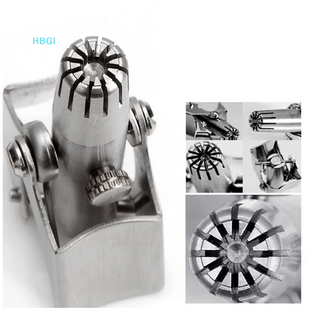 Hbgi> Hướng dẫn sử dụng thép không gỉ mũi tai tóc tông đơ tóc loại bỏ Clipper cắt T30 WF Hot