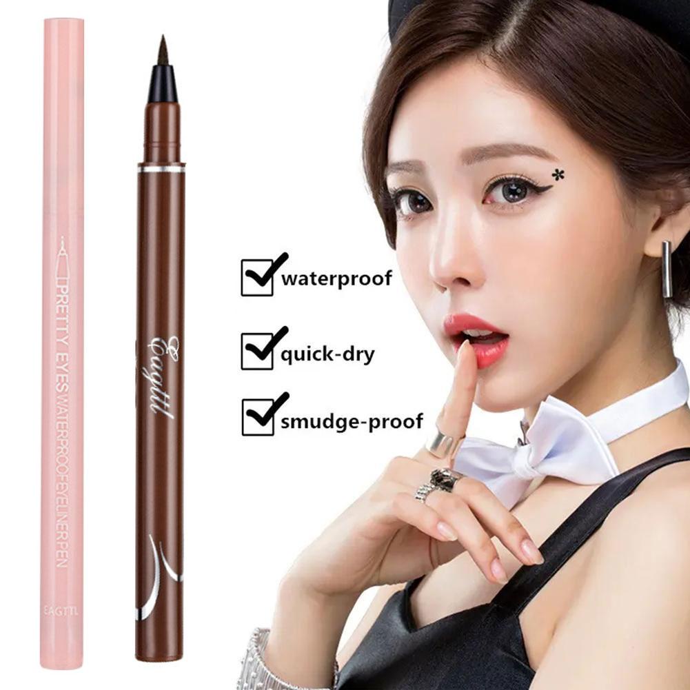 Bút Kẻ Mắt Màu Đen Chống Thấm Nước Lâu Trôi