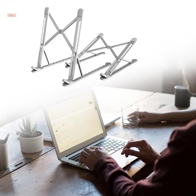 Giá Đỡ Laptop / Máy Tính Bảng Bằng Nhôm Tản Nhiệt Tùy Chỉnh Chống Trượt Tiện Dụng