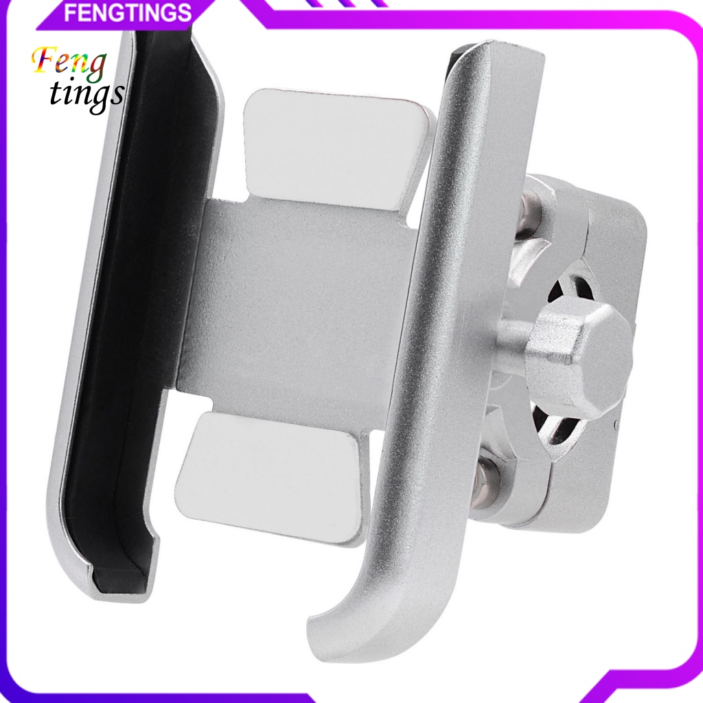 Giá Đỡ Điện Thoại Bằng Hợp Kim Nhôm Gắn Tay Lái Xe Máy