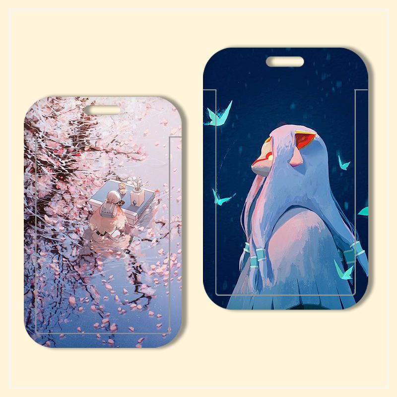 Ốp Điện Thoại Họa Tiết Hoạt Hình SKY: Bầu Trời Đầy Sao Đựng Thẻ ID Dành Cho Học Sinh