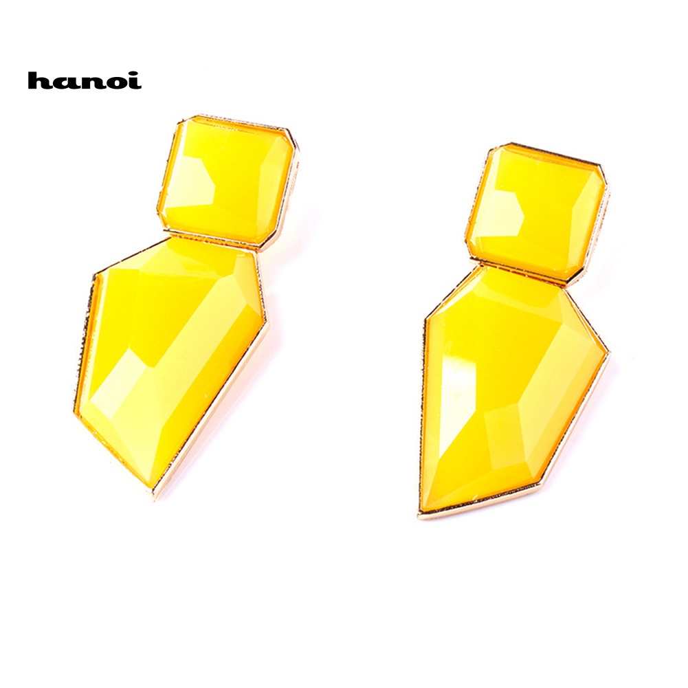 Khuyên Tai Nữ Kiểu Dáng Hình Học Thời Trang Cá Tính