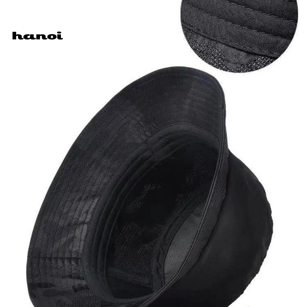 Nón Vành Tròn Họa Tiết Rằn Ri Thoáng Khí Thời Trang Cho Nam