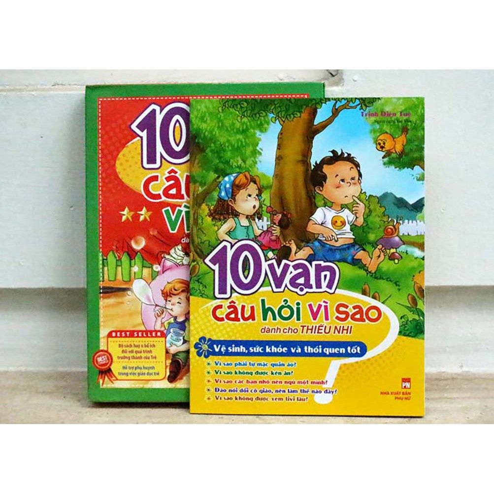 Sách 10 Vạn Câu Hỏi Vì Sao Dành Cho Thiếu Nhi - Vệ Sinh, Sức Khỏe Và Thói Quen Tốt  - Bản Quyền