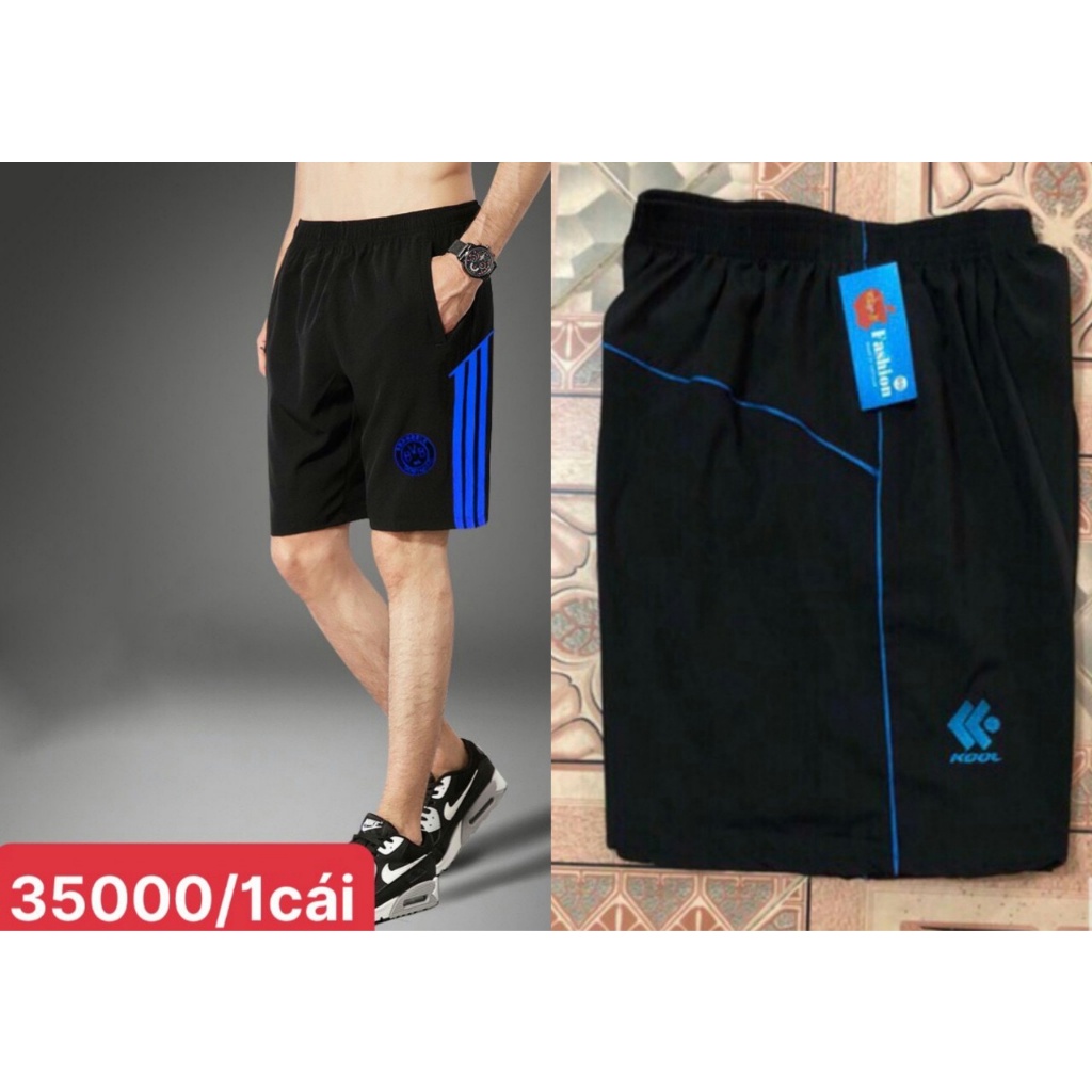 COMBO 3 QUẦN ĐÙI NAM chạy viền nhí  COMBO 100/3 CÁI⚡BIG SIZE⚡