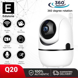 Camera an ninh q20 cctv 1080p hd kết nối wifi với điện thoại di động quay ban đêm