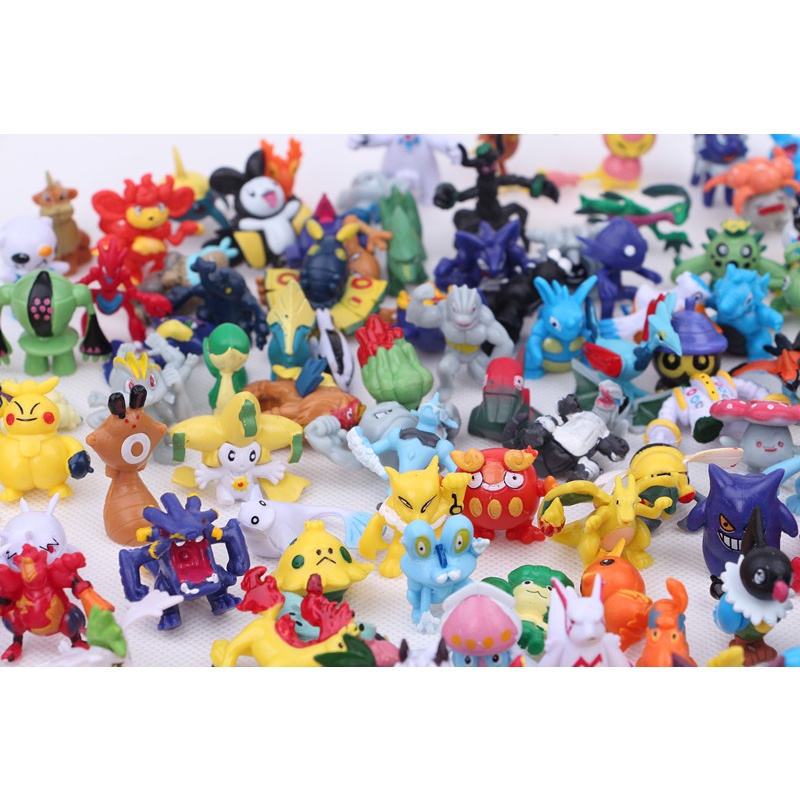 Bộ Siêu Tập Mô hình Pokemon đáng yêu cho bé trai và gái vừa chơi vừa để trang trí