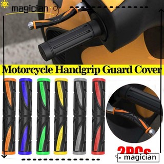 Set 2 vỏ bọc tay phanh xe máy/xe đạp bằng cao su chống trượt chống trầy xước màu xanh dương/đỏ