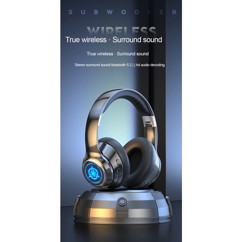 Tai Nghe Bluetooth Không Dây Ultra 200Hrs Loại Bỏ Tiếng Ồn