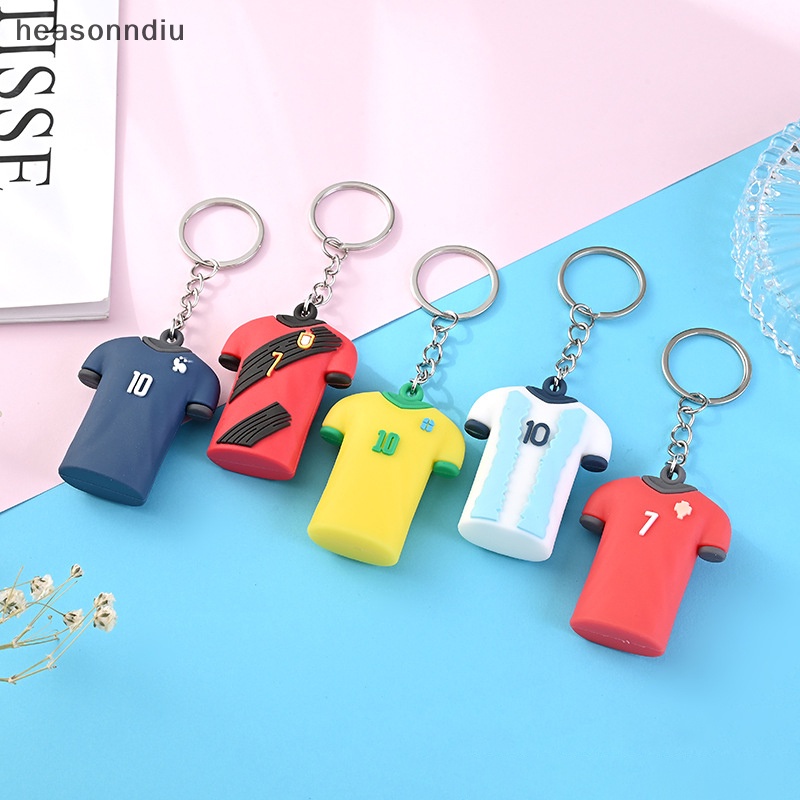 Móc Khóa Hình Áo Bóng Đá Sheasonndiu Player Neymar Thời Trang Dành Cho Nữ