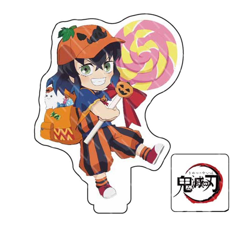 Lxsm coolscenery hot anime demon slayer: kimetsu no yaiba acrylic stand model nezuko zenitsu anime hình halloween trang trí hành động hình tấm