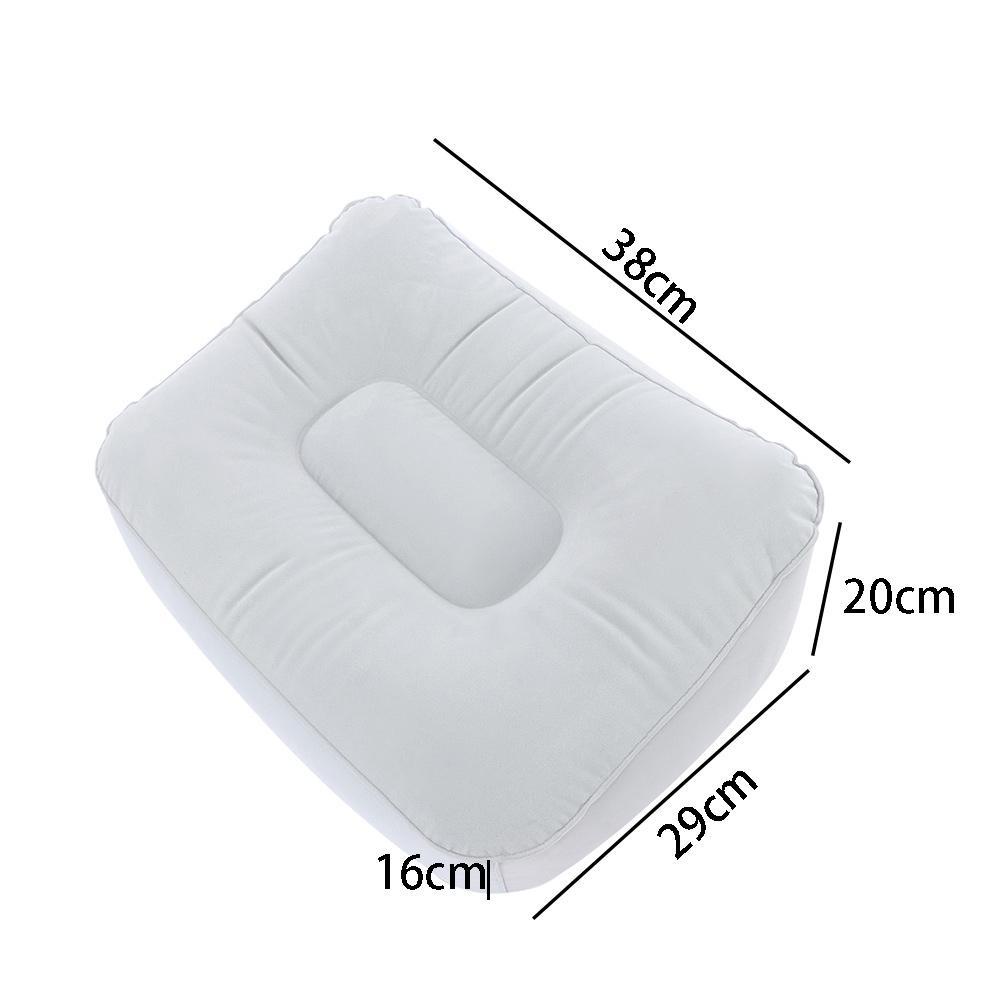 Đệm Kê Chân Bơm Hơi Thư Giãn Bằng pvc Dành Cho Đi Du Lịch / Văn Phòng