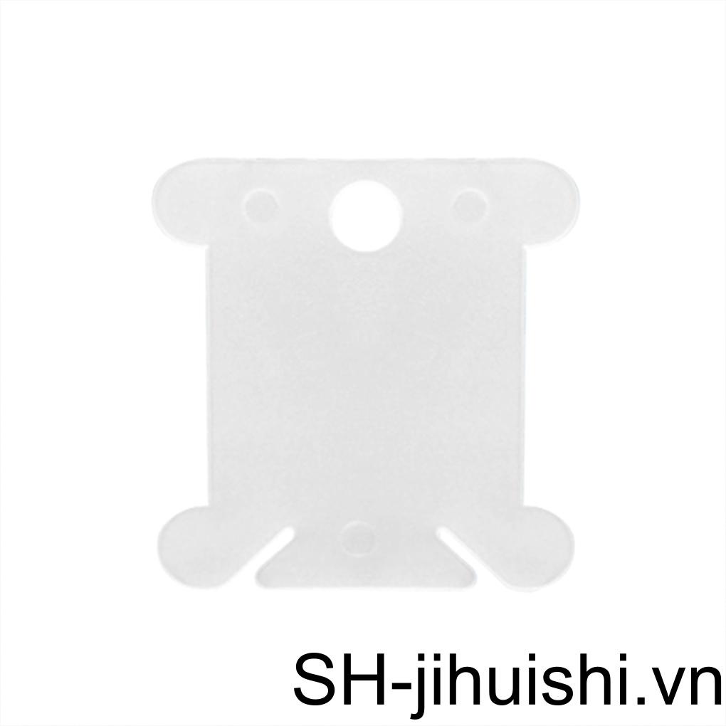 Bộ 20 Thẻ Quấn Chỉ Bằng Nhựa Tiện Dụng Cho Gia Đình / Văn Phòng