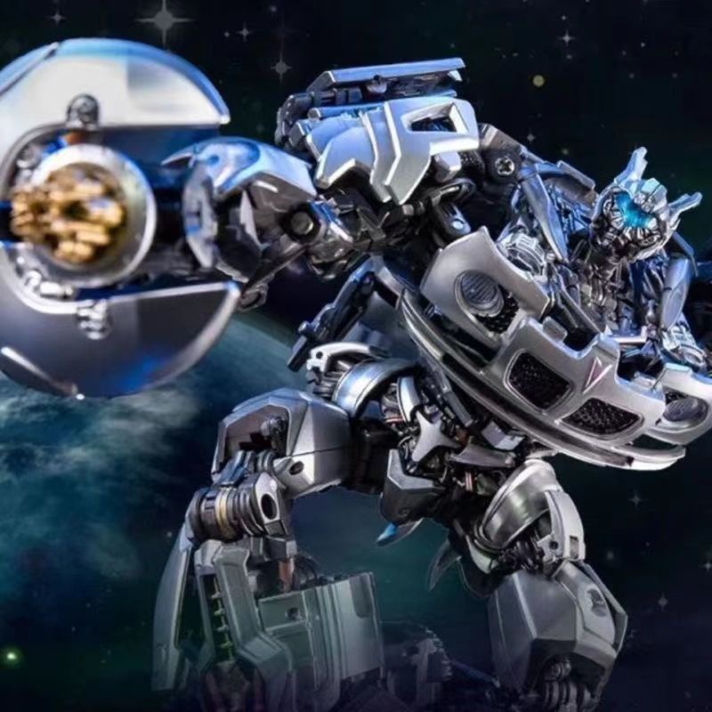 Mô Hình Đồ Chơi Xe Hơi Biến Hình Mamba LS18 Jazz Deputy Officer Màu Đen Bằng Hợp Kim