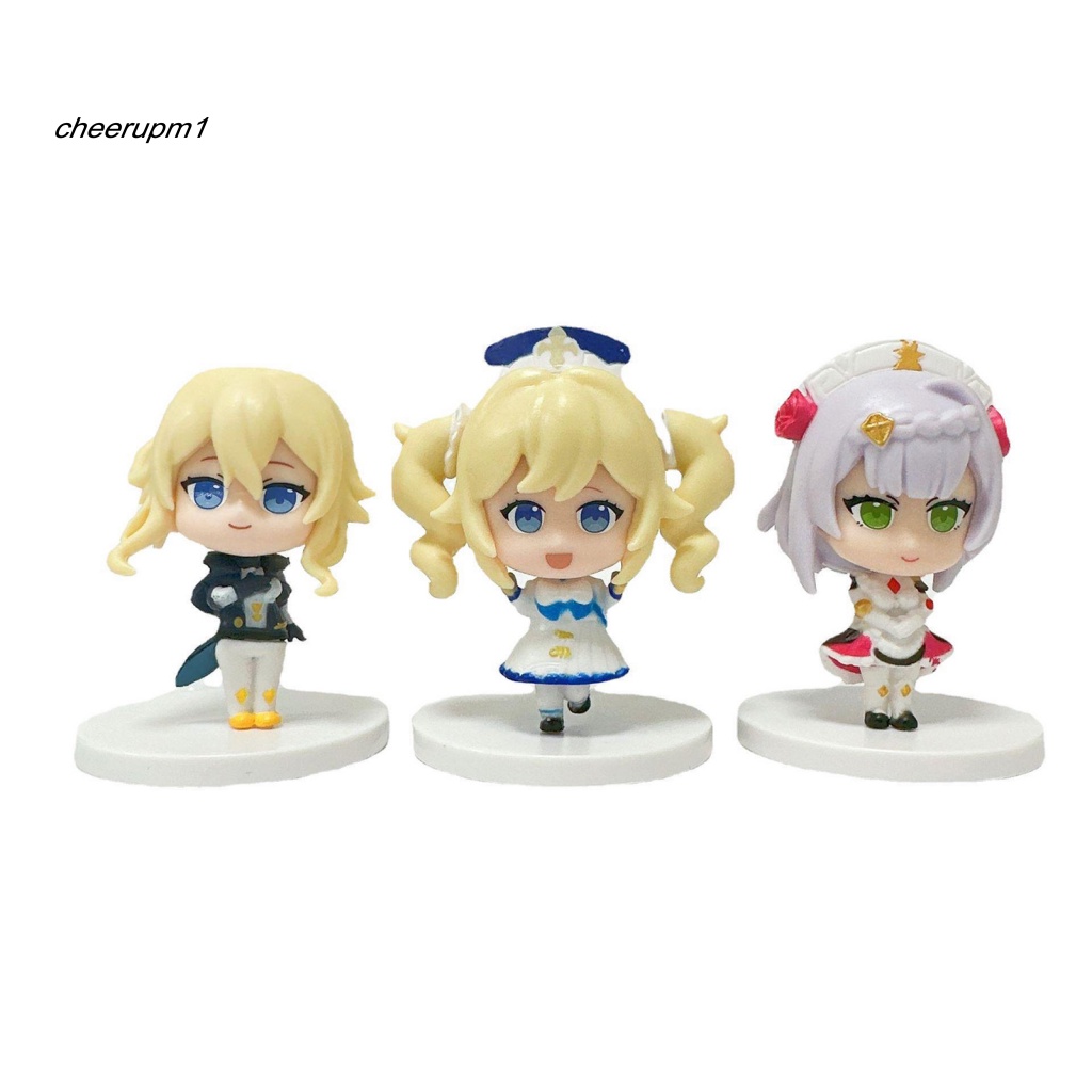 Set 6 Mô Hình Nhân Vật Phim Hoạt Hình Anime Dễ Thương